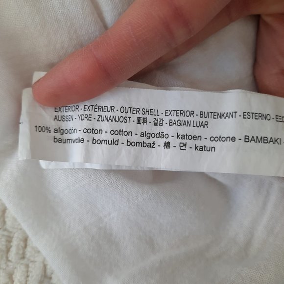 ZARA Top With Embroidery - Size 4 - Picture 5 of 5